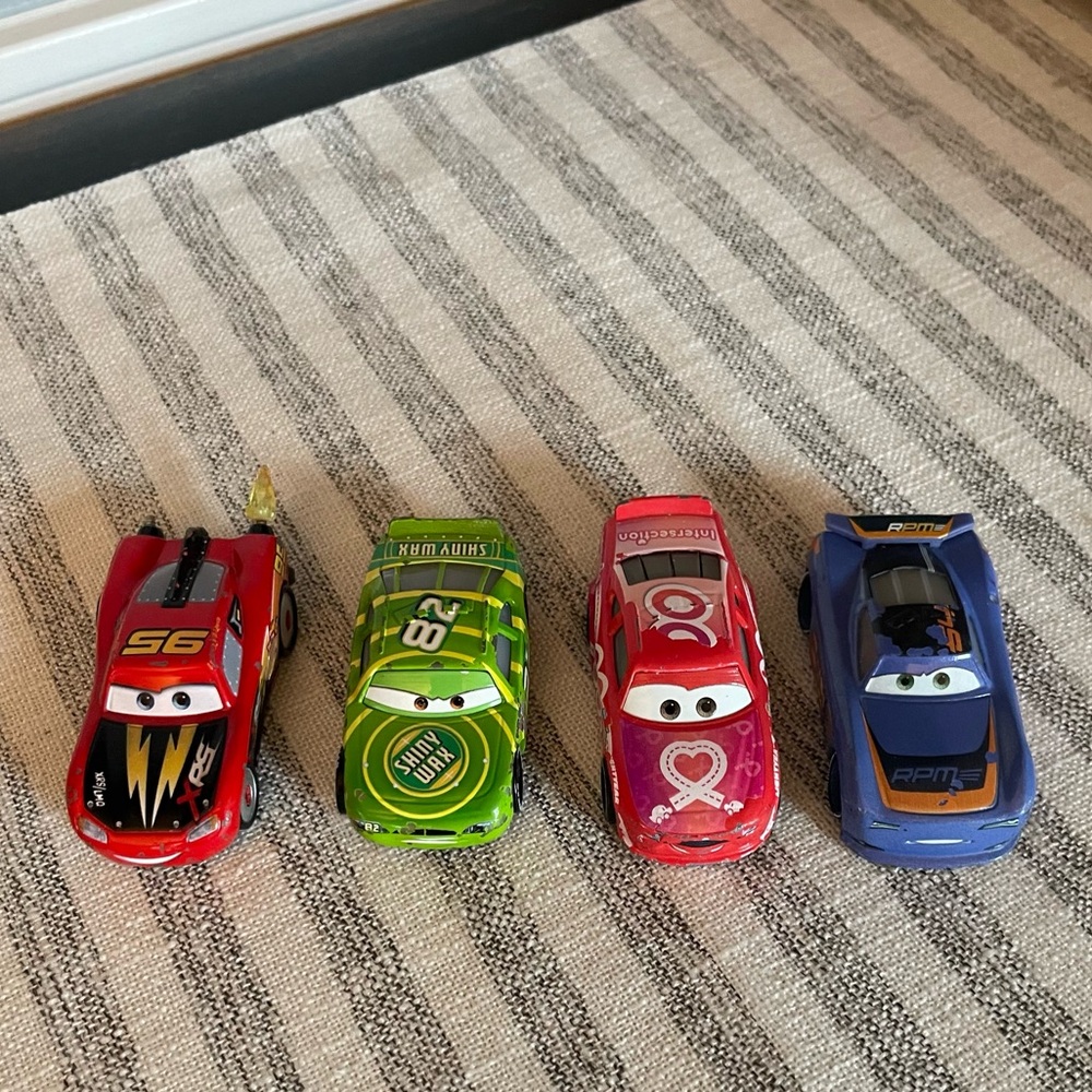Disney - Mattel - Lighting McQueen - Shiny Wax - Barry DePedal - Toy Car